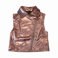 Dutch Dream Denim gilet Kahawa metallic pink (FW24-04)
